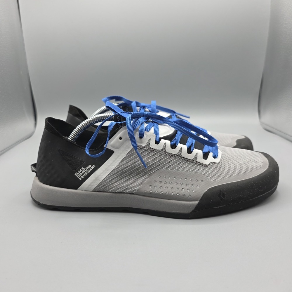 Black Diamond Climbing Shoes Womens 8.5 Mens 7 Gray Blue Lace Up - Picture 5 of 14